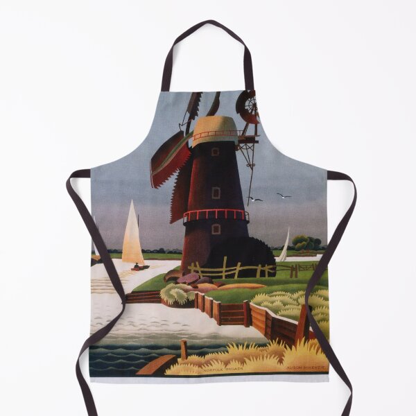 Item preview, Norfolk Broads retro poster designed and sold by CorasPosters.