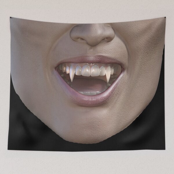 Item preview, Halloween Realistic Vampire Fangs For Freakish Fun designed and sold by StormyMuse.