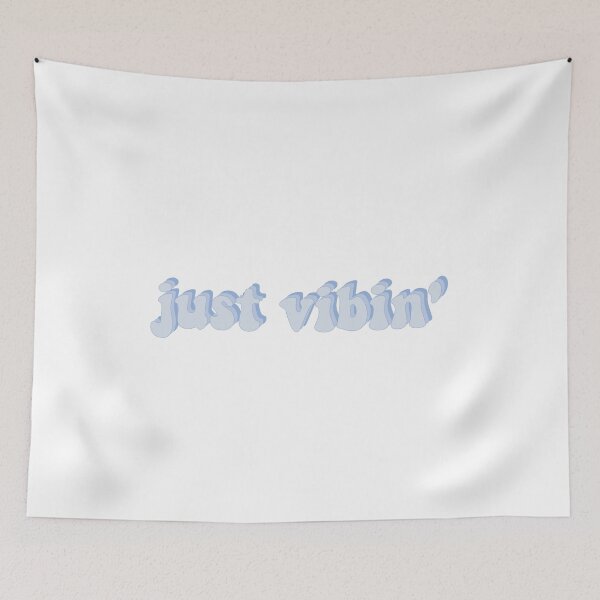 Item preview, Blue Just Vibin' designed and sold by alwayselle.