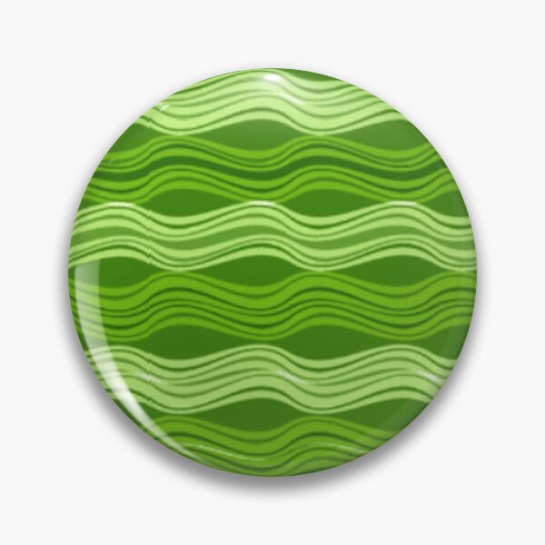 Item preview, Green waves abstract pattern designed and sold by RaionKeiji.