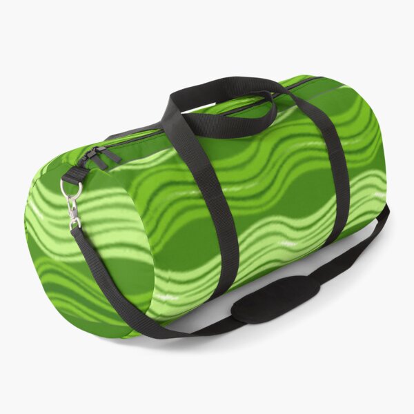 Item preview, Green waves abstract pattern designed and sold by RaionKeiji.