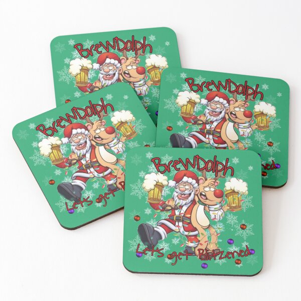 Item preview, Rodoulph & Santa get Blitzened designed and sold by Katierox.