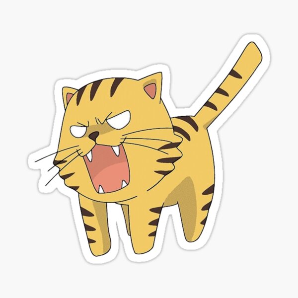 Palmtop Tiger Sticker