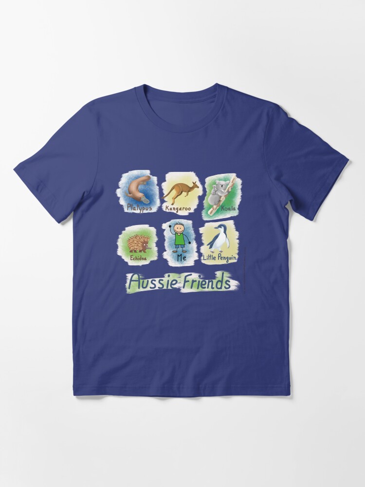 Alternate view of Me and My Aussie Friends - Boy Essential T-Shirt
