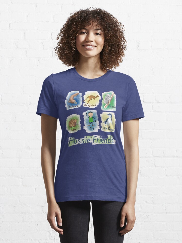 Alternate view of Me and My Aussie Friends - Boy Essential T-Shirt