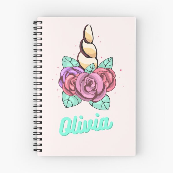 Item preview, Lovely Unicorn - Olivia name designed and sold by piastrelli.