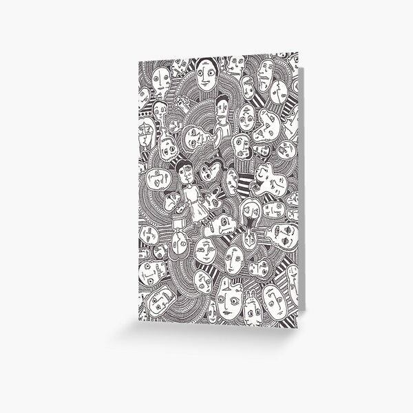 Everyone's A Little Two Faced Greeting Card
