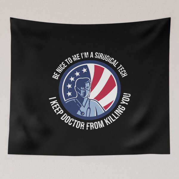 Item preview, Surgical Tech - Be nice to me I am a surgical tech Men designed and sold by tinypurpleland.