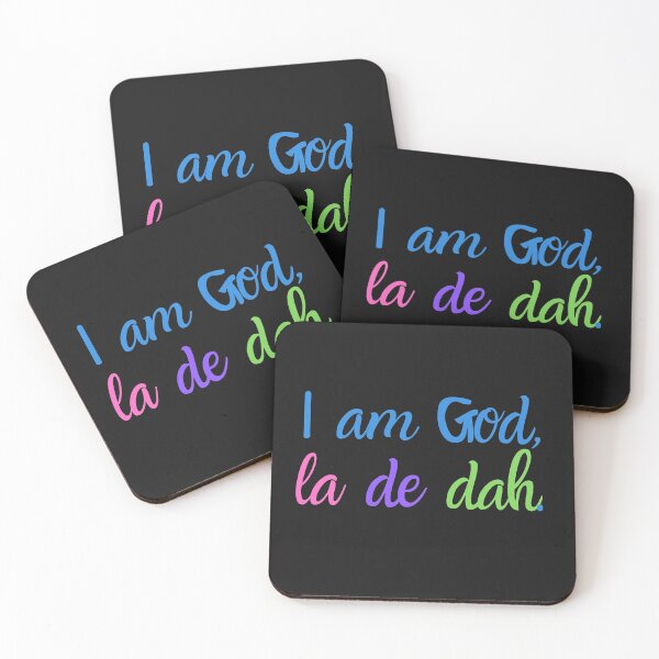 Item preview, I Am God Classic T-Shirt designed and sold by Swooncake Press.