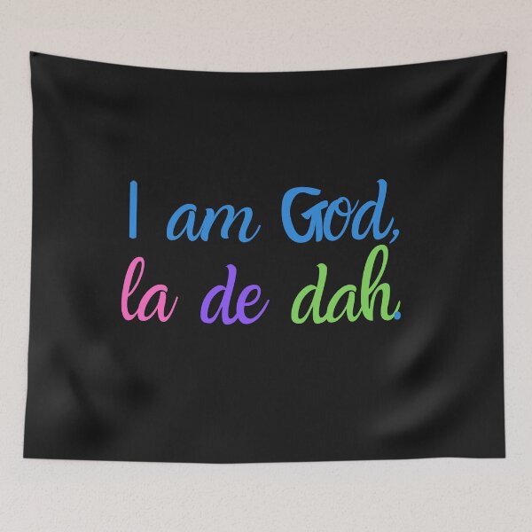 Item preview, I Am God Classic T-Shirt designed and sold by Swooncake Press.