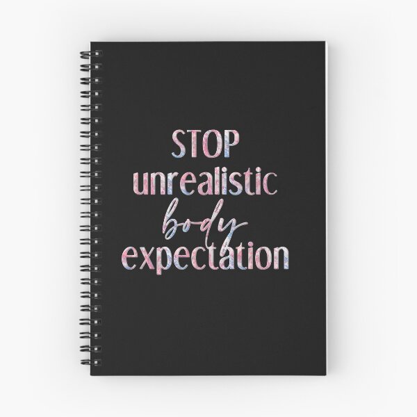 Item preview, Stop unrealistic body expectation designed and sold by Aura-E.