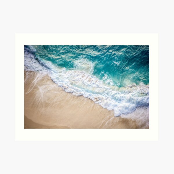 Ocean Beach Paradise Art Print