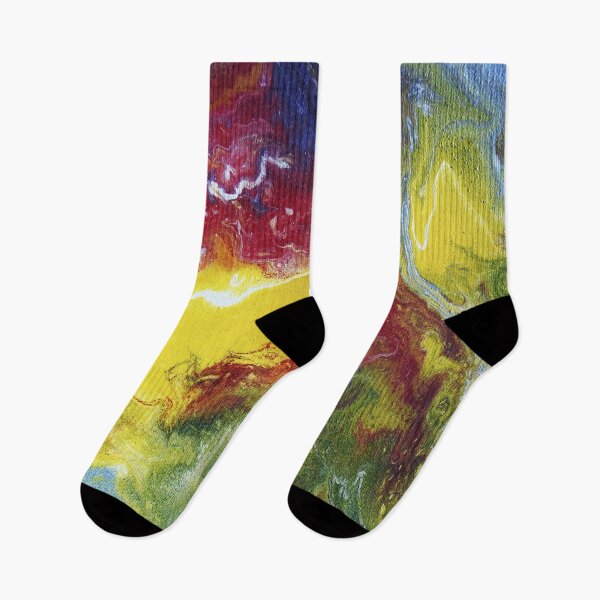 Item preview, Abstract fluid primary colors designed and sold by tretyak.