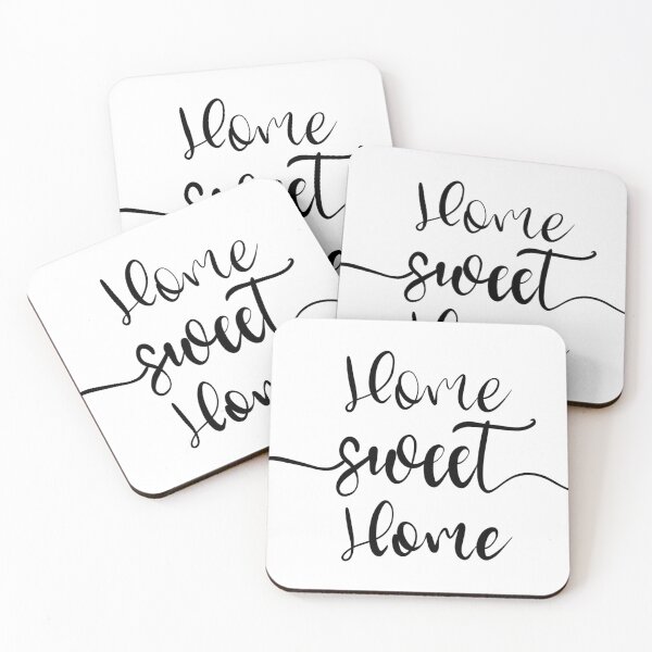 Item preview,  Home sweet home,welcome calligraphy  designed and sold by MariaMarinova.