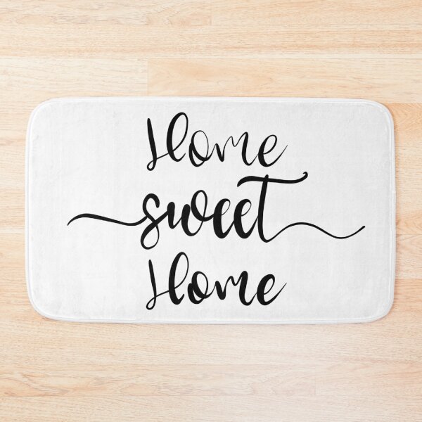 Item preview,  Home sweet home,welcome calligraphy  designed and sold by MariaMarinova.