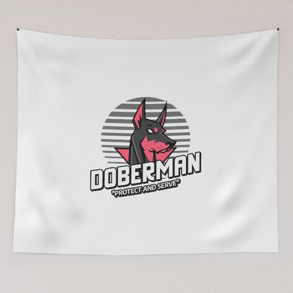 Item preview, Doberman, Protect and Serve designed and sold by Mocean-Art.