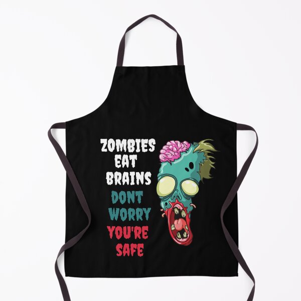 Item preview, Zombies eat brains dont worry youre safe designed and sold by ShopSpot.