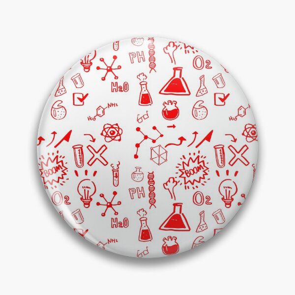 Item preview, Science pattern Red designed and sold by RaionKeiji.