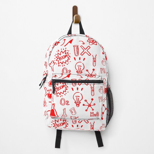 Item preview, Science pattern Red designed and sold by RaionKeiji.