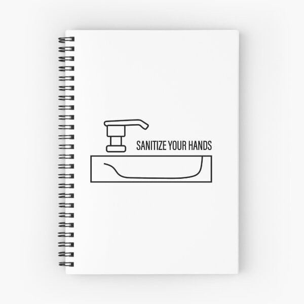 Item preview, Sanitize Your Hands Outline designed and sold by Line Design.