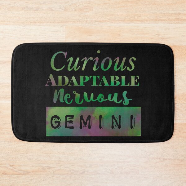 Item preview, Gemini Zodiac Sign Green Clouds Pattern designed and sold by AMSonArt.