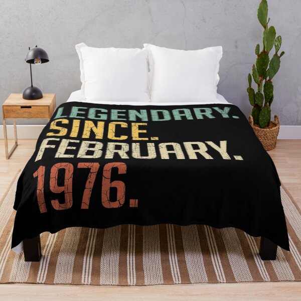 Item preview, Legendary Since February 1976 45th Birthday Gift 45 Years Old Vintage February 1976 designed and sold by Takatv.