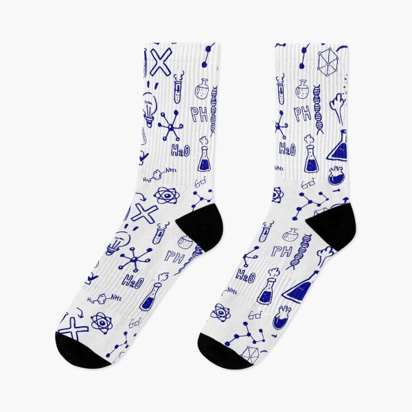 Item preview, Science geek pattern Dark blue designed and sold by RaionKeiji.