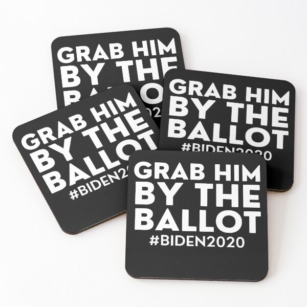 Item preview, Grab Him By The Ballot #Biden2020 designed and sold by BigBoyShop.