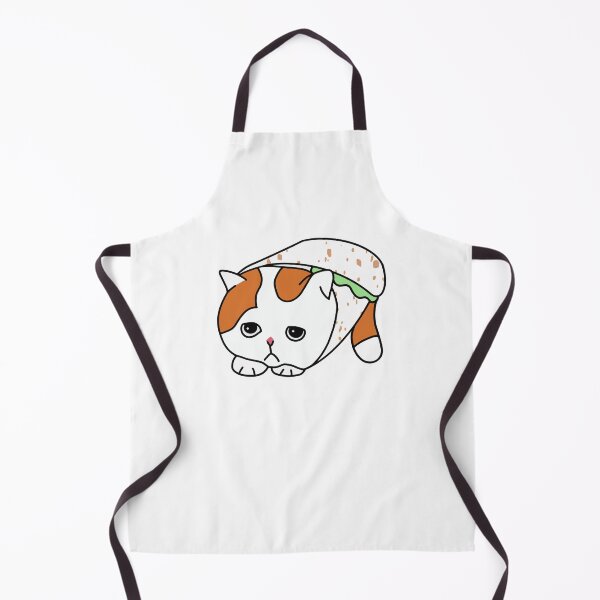 Item preview, Orange and White Purrito Burrito Cat designed and sold by lildoodleshop.