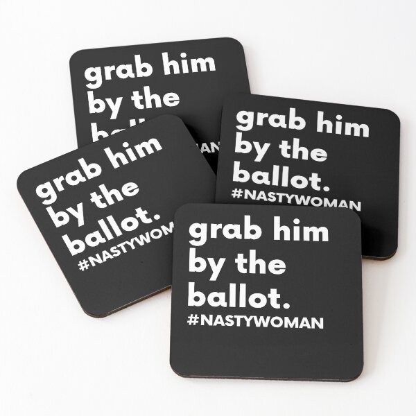 Item preview, Grab Him By The Ballot. #nastywoman designed and sold by BigBoyShop.
