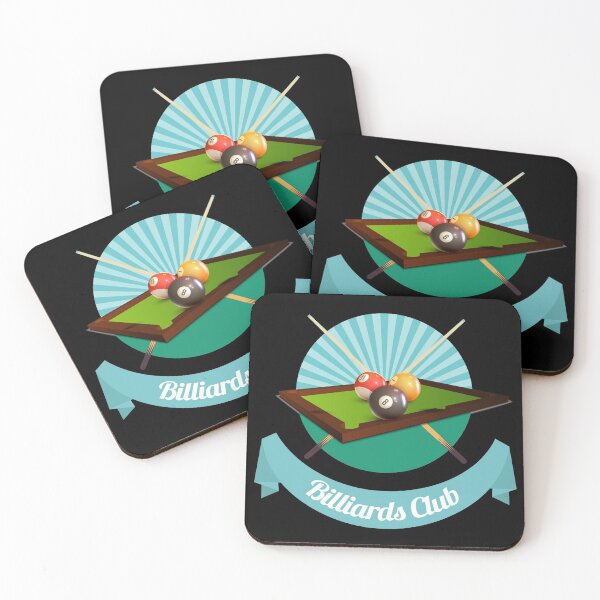 Aperçu de l'œuvre Boule de billard Billiards Club avec queue créée et vendue par DELMEO.