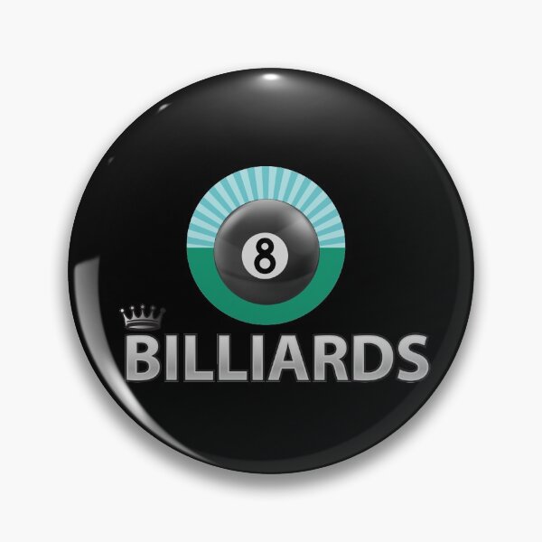 Item preview, Billiards King Black Billiard Ball designed and sold by DELMEO.