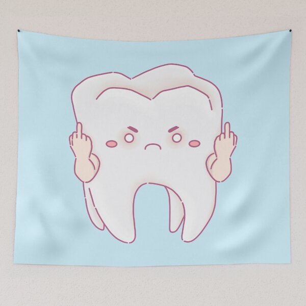 Item preview, Tooth Ache designed and sold by Hamburgirl Art.