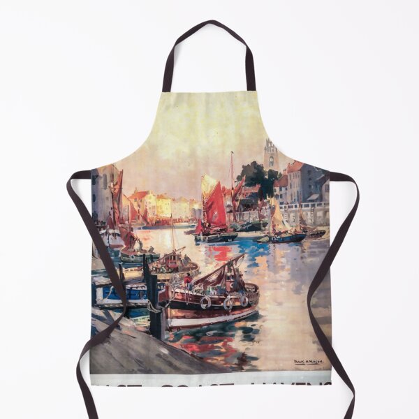 Item preview, East Coast Havens retro poster designed and sold by CorasPosters.
