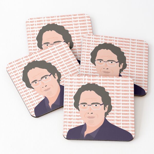 Item preview, The Office Robert California "Do Something That Scares You" designed and sold by keysandcoffee.