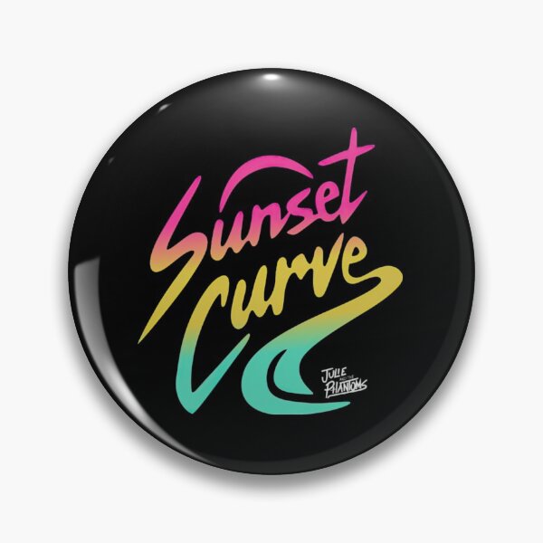 Item preview, Sunset curve shirt, Julie and phantoms, sunset curve band  designed and sold by MichaelDichiera.