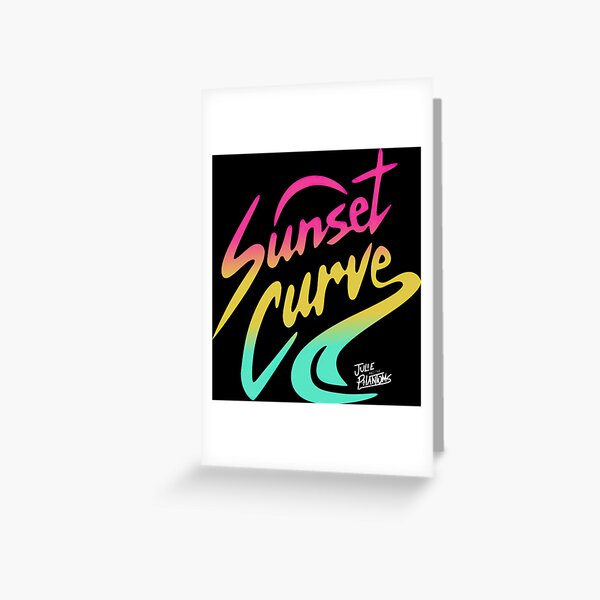 Item preview, Sunset curve shirt, Julie and phantoms, sunset curve band  designed and sold by MichaelDichiera.