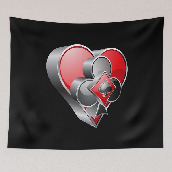 Item preview, Poker Hearts Diamonds Spades Clubs designed and sold by DELMEO.