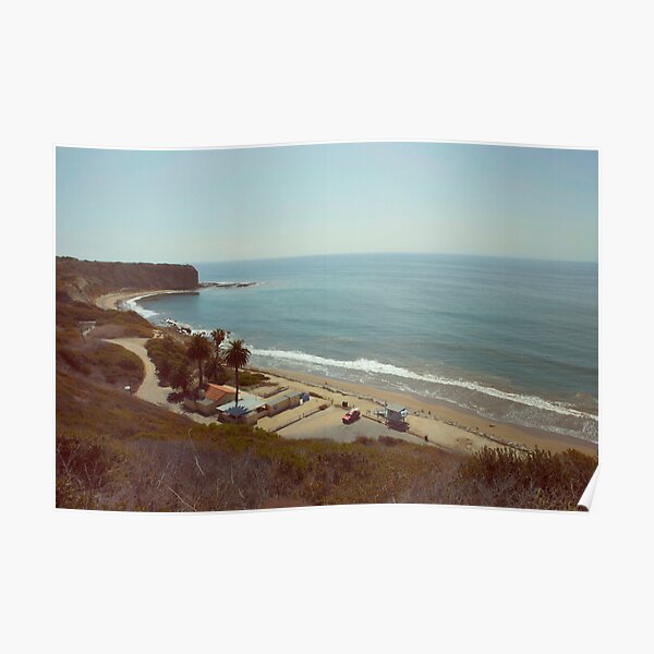"Palos Verdes x California Coast Film Card" Poster for Sale by