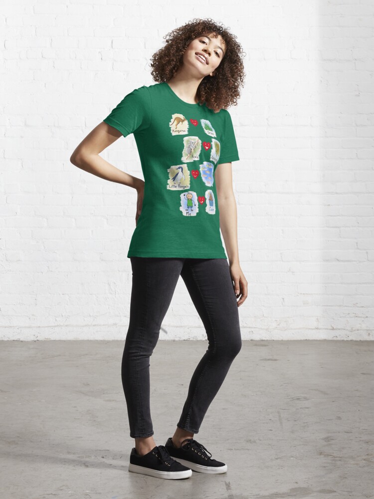 Alternate view of Aussie Friends love food - Boy Essential T-Shirt