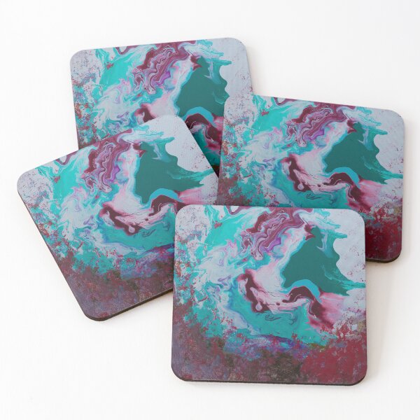 Item preview, Red Green Pour Art designed and sold by Lauren  Simmons.