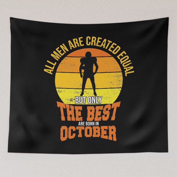 Item preview, October Birthday Quotes - The best are born in October designed and sold by tinypurpleland.