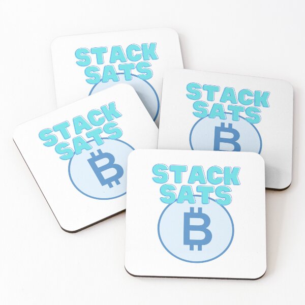 Item preview, Stack Sats, Satoshi Nakamoto, Bitcoin, Cryptocurrency designed and sold by WinningUniverse.