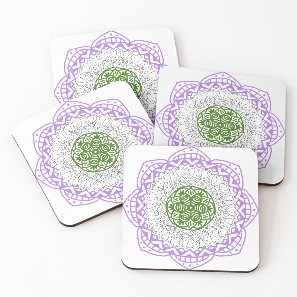 Item preview, Genderqueer Pride Mandala designed and sold by Salty-Parabola.