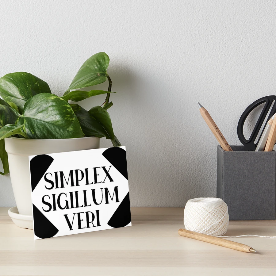 Simplex Sigillum Veri