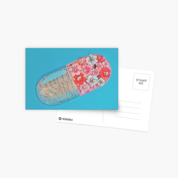 Words As Medicine Postcard