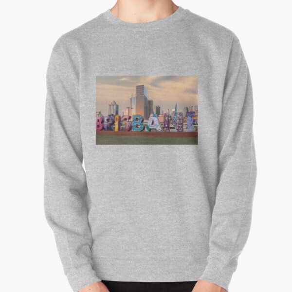 Brisbane Skyline Pullover Sweatshirt