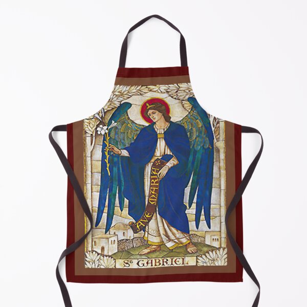 Item preview, St Gabriel Angel Catholic Saint Archangel designed and sold by hispanicworld.