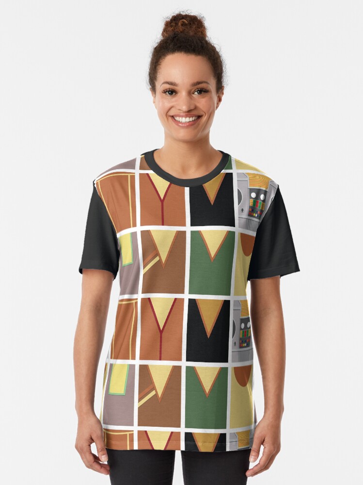 "Screen Uniforms Lost In Space The Crew Style 1" Tshirt for Sale