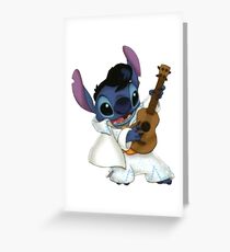 Elvis stitch Greeting Card